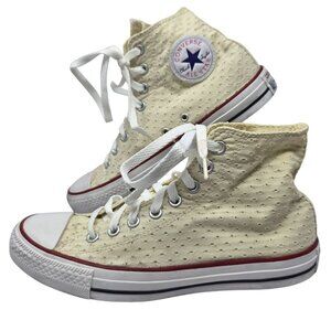 Converse Womens All Star High-Top Eyelet Lace Sneakers 9 US